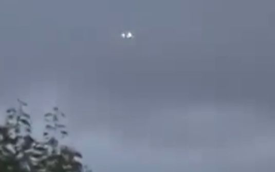 НЛО: огни в небе - видео очевидцев